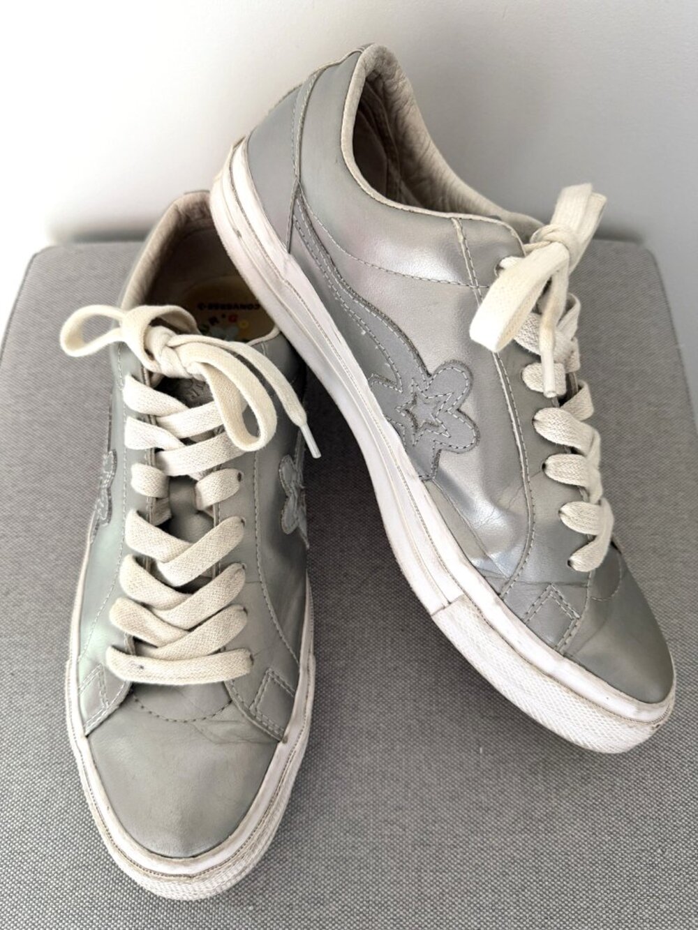 CONVERSE Golf Le Fleur 3M One Star Ox 162134C Silver/White Tyler the Creator
